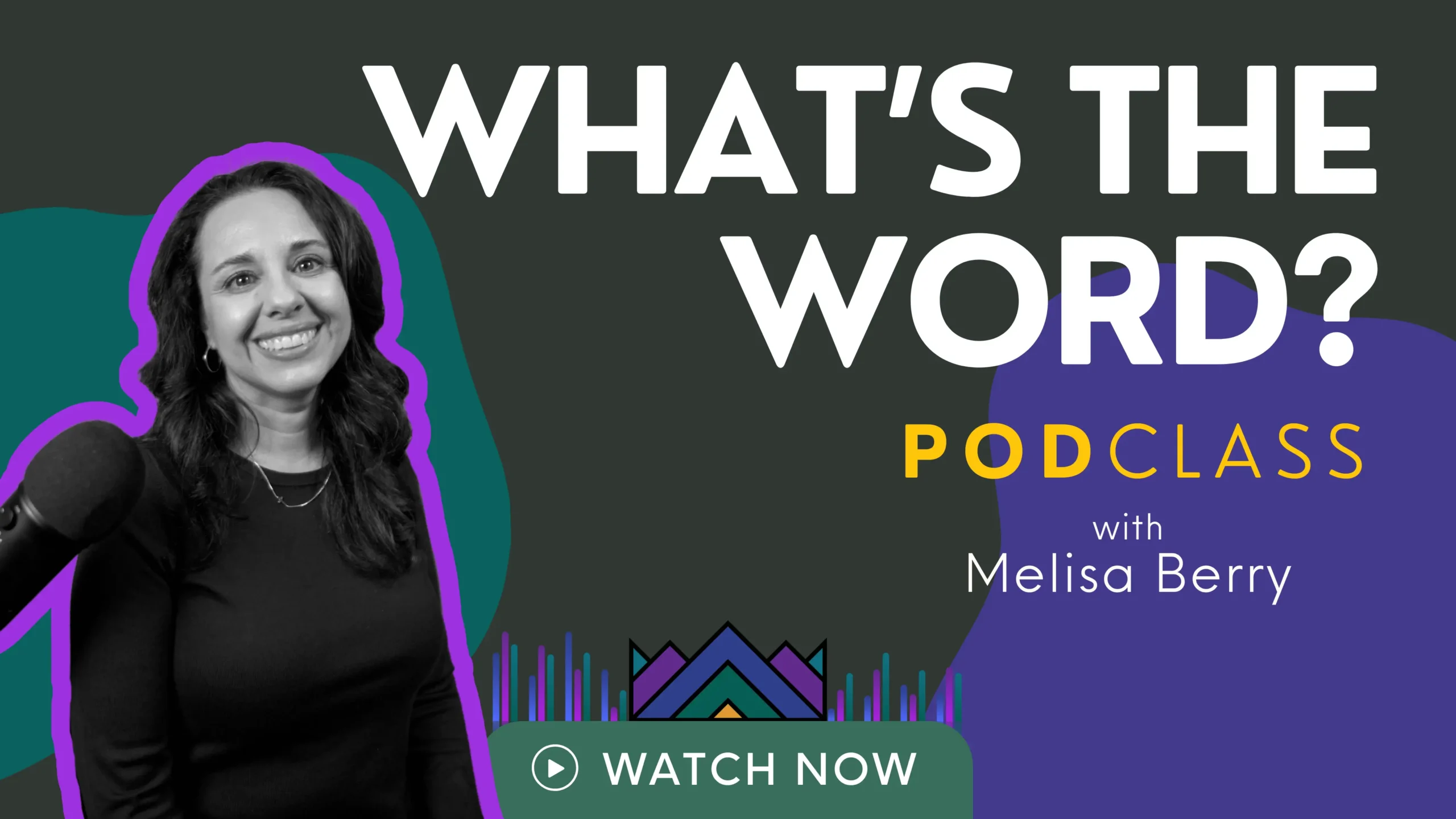 What's the Word by Melisa Berry podcast cover